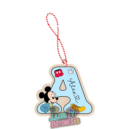 Bola de Navidad – Mod. Inicial Mickey Baby