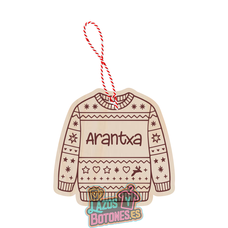 Bola de Navidad – Mod. Jersey Navideño