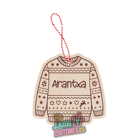 Bola de Navidad – Mod. Jersey Navideño