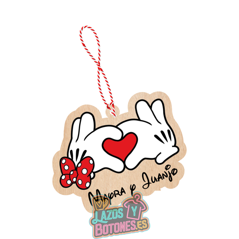 Bola de Navidad – Mod. Manos Corazón