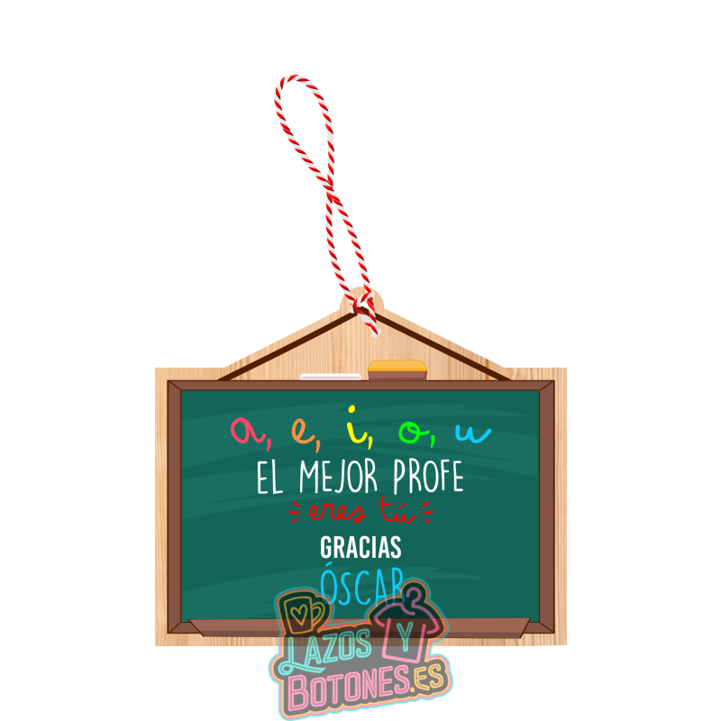 Bola de Navidad – Mod. Pizarra Profe