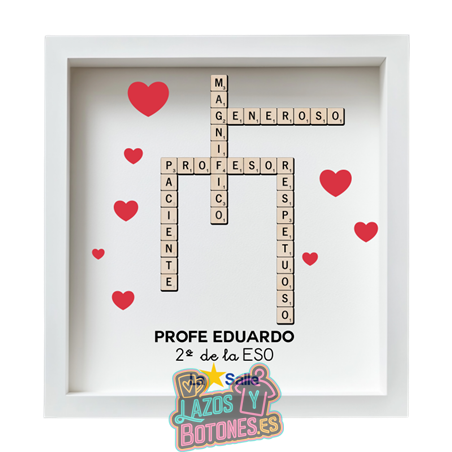 Cuadro Scrabble – Mod. Cualidades Profe

