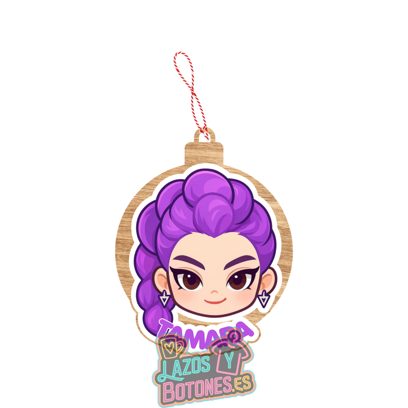 Bola de Navidad – Mod. Huntrix Rumi