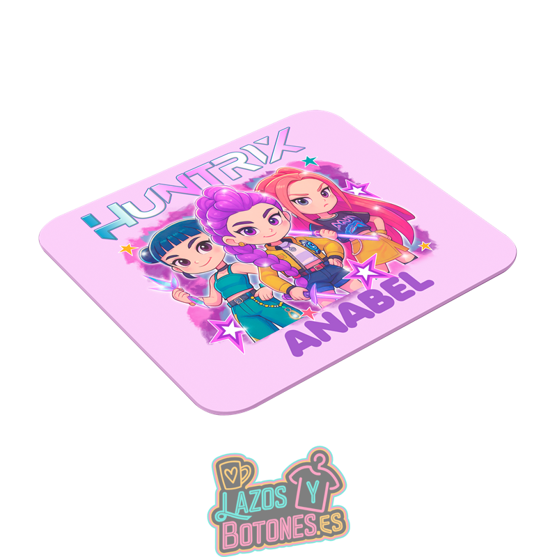 Alfombrilla de ratón personalizada – Mod. Huntrix Chibi