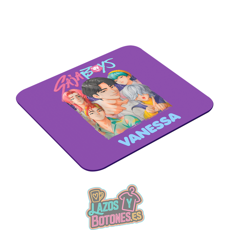 Alfombrilla de ratón personalizada – Mod. Sajaboys Estrellas