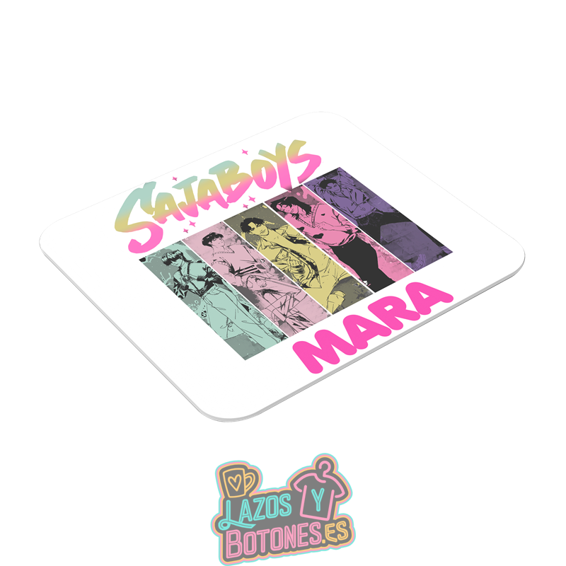 Alfombrilla de ratón personalizada – Mod. Sajaboys Retro