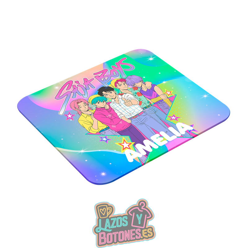Alfombrilla de ratón personalizada – Mod. Sajaboys Rainbow