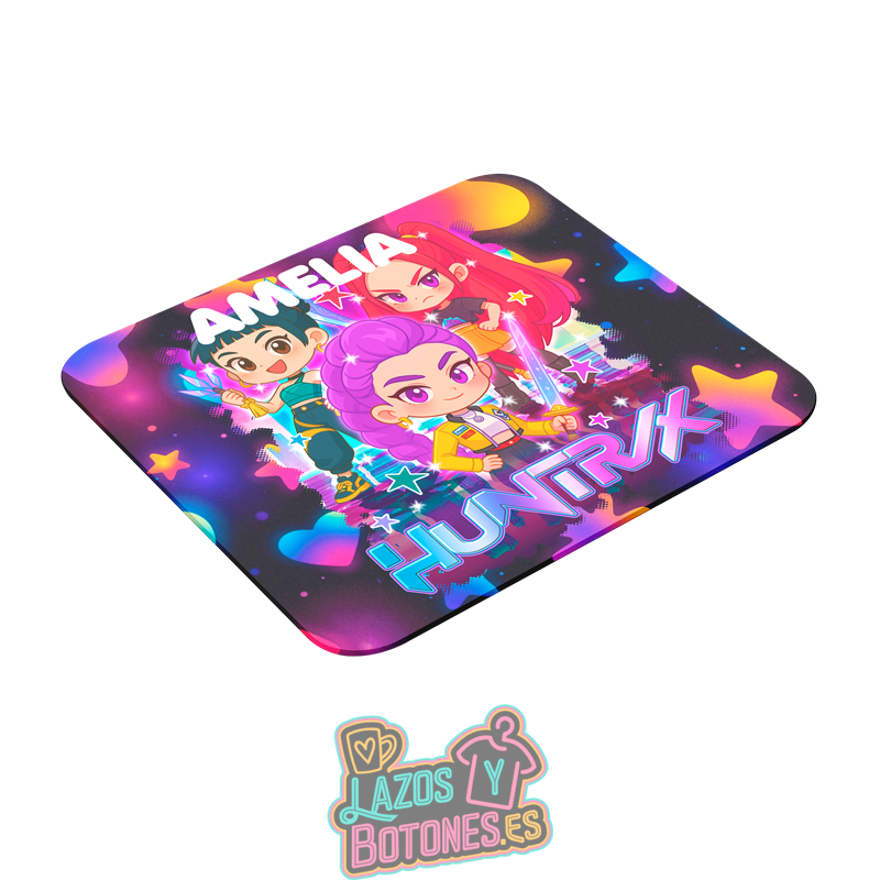 Alfombrilla de ratón personalizada – Mod. Huntrix Galaxy