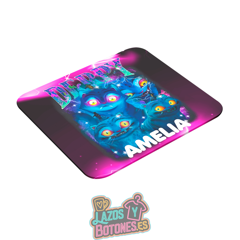 Alfombrilla de ratón personalizada – Mod. Drippy Cats