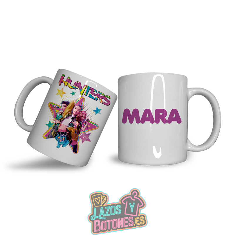Taza personalizada – Mod. Hunters Neon Star