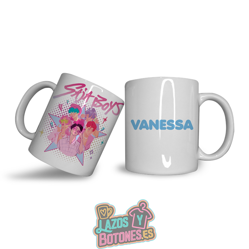 Taza personalizada – Mod. Sajaboys Star Pink