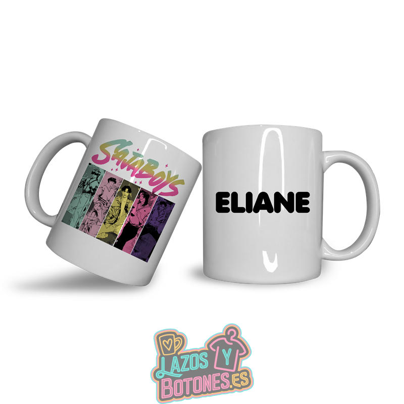 Taza personalizada – Mod. Sajaboys Retro Panels