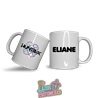 Taza personalizada – Mod. Huntrix Logo Multicolor