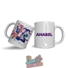 Taza personalizada – Mod. Huntrix Now Playing