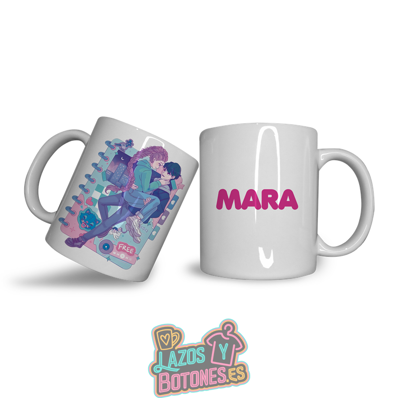 Taza personalizada – Mod. Huntrix Lo-Fi Notebook