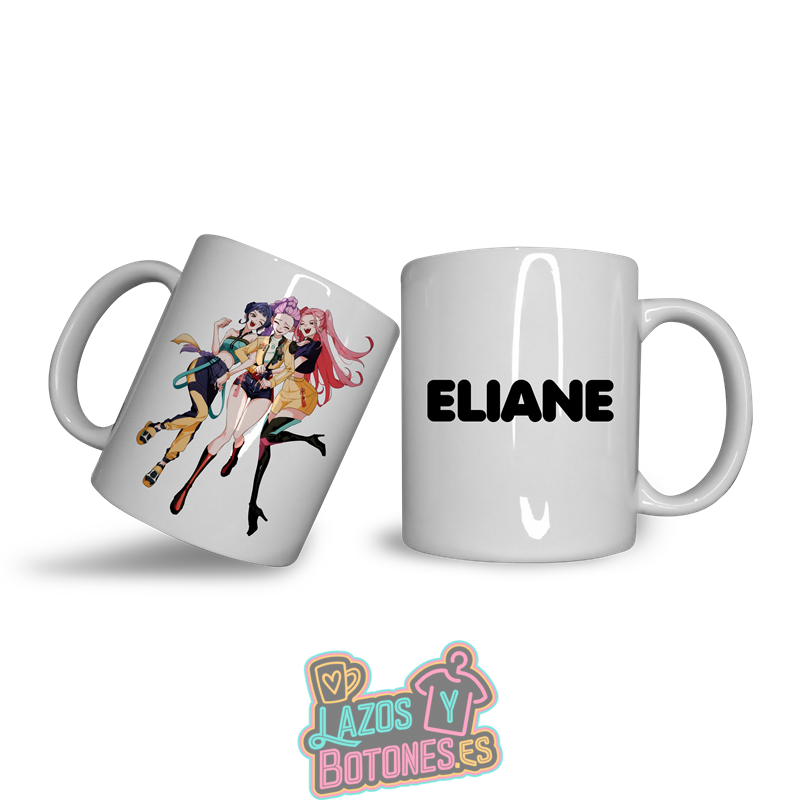 Taza personalizada – Mod. Huntrix Fashion Trio