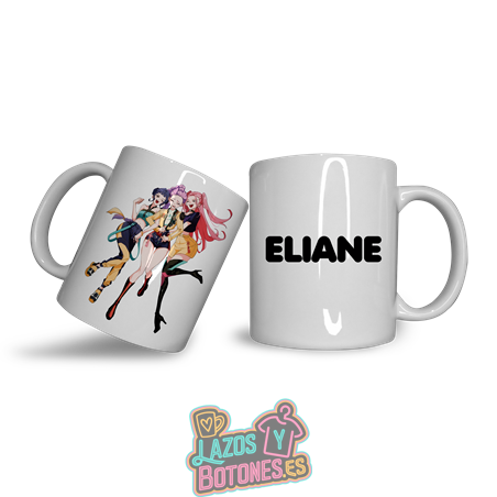 Taza personalizada – Mod. Huntrix Fashion Trio