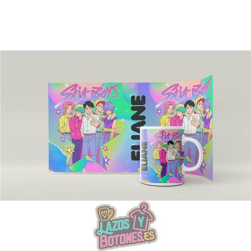 Taza personalizada – Mod. Sajaboys Rainbow Wrap