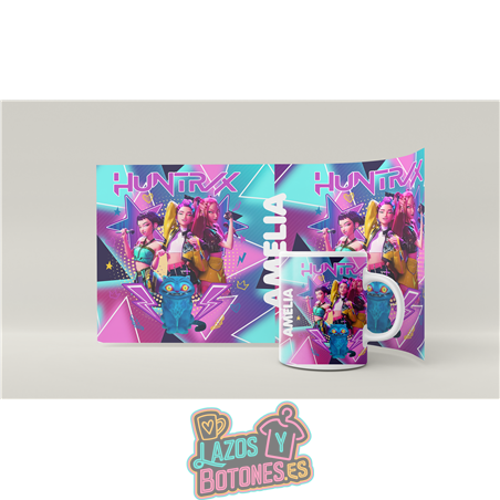 Taza personalizada – Mod. Huntrix Girls Pop Star