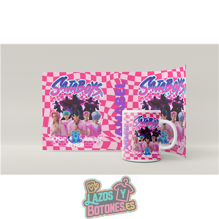 Taza personalizada – Mod. Sajaboys Demon Hunters