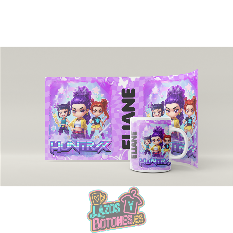 Taza personalizada – Mod. Huntrix Chibi Power