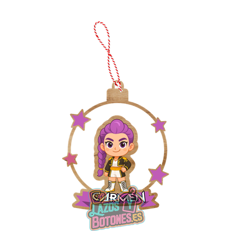 Bola de Navidad – Mod. Huntrix Rumi