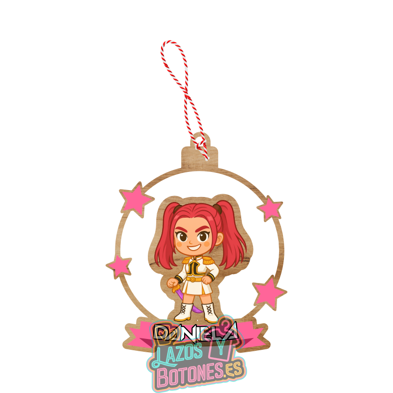 Bola de Navidad – Mod. Huntrix Mira