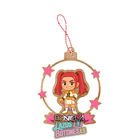 Bola de Navidad – Mod. Huntrix Mira