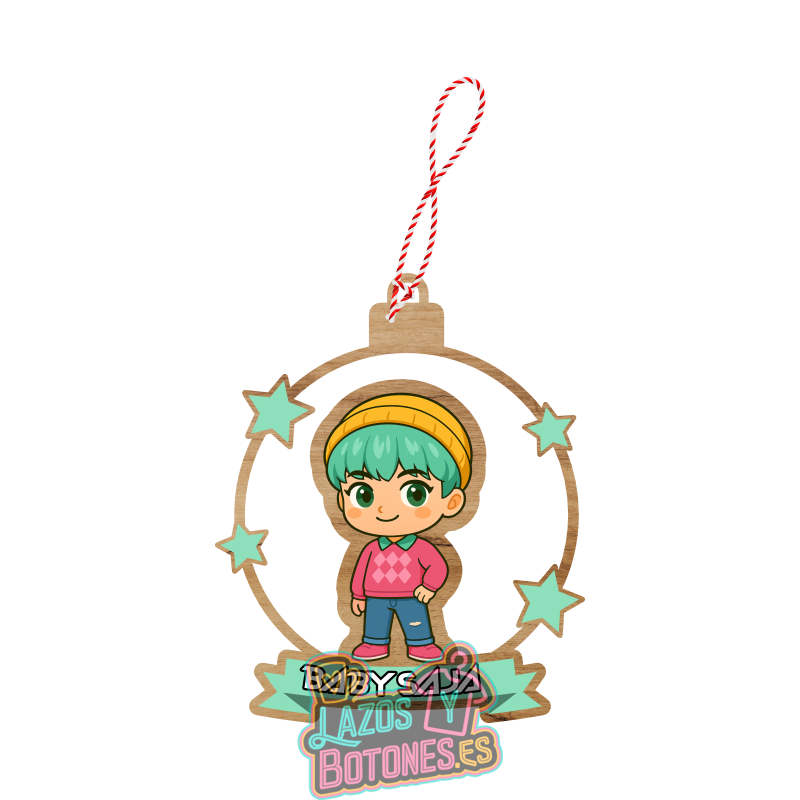 Bola de Navidad – Mod. Saja Boys Baby Saja