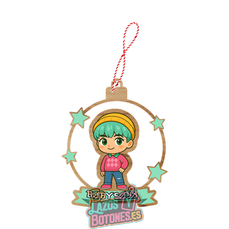 Bola de Navidad – Mod. Saja Boys Baby Saja
