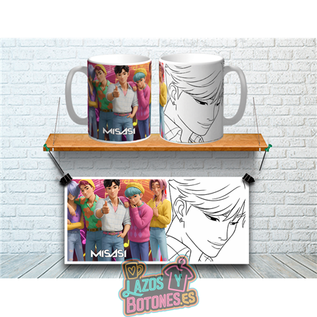 Taza Personalizada – Mod. Huntrix para Colorear (Modelo F)