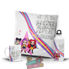Pack K-pop para colorear – Mod. Huntrix Chibi Rainbow