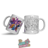 Taza para colorear – Mod. Huntrix Neon Star