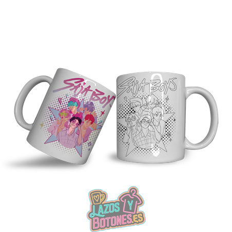 Taza para colorear – Mod. Sajaboys