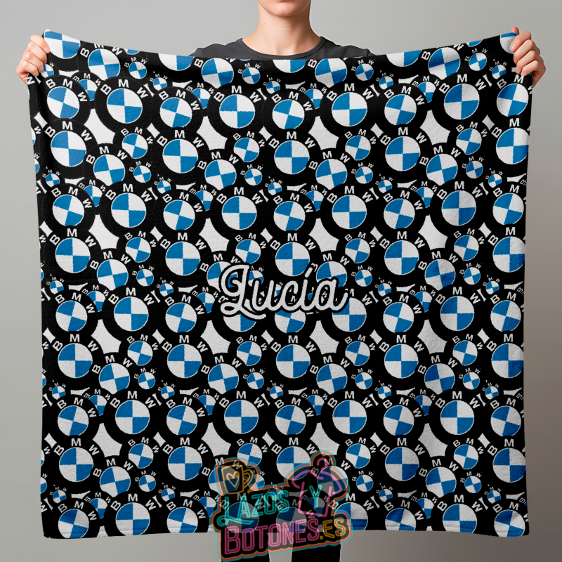 Manta Polar – Mod. Logo Bmw Azul