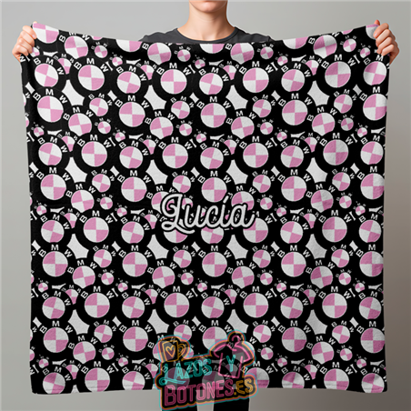 Manta Polar – Mod. Logo BMW Rosa