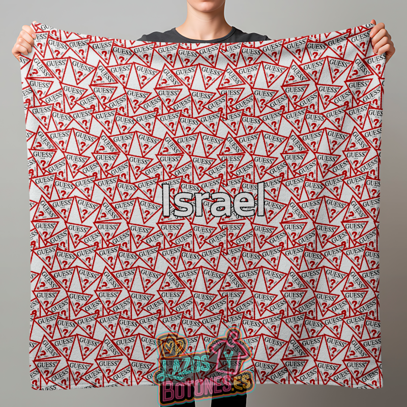 Manta Polar – Mod. Guess Rojo