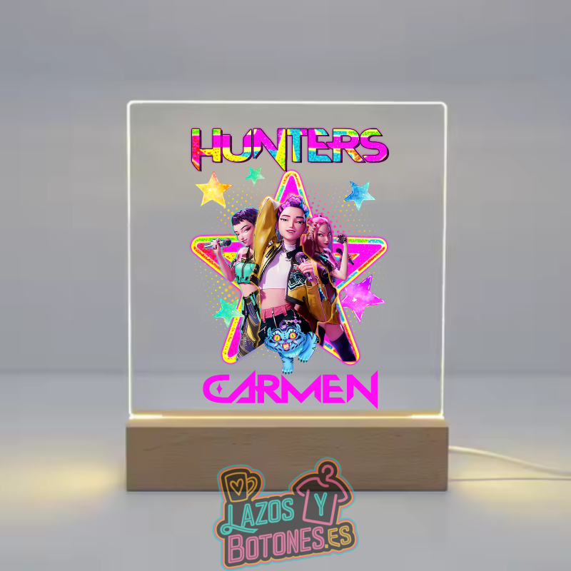 Lámpara LED Acrílica – Mod. Hunters