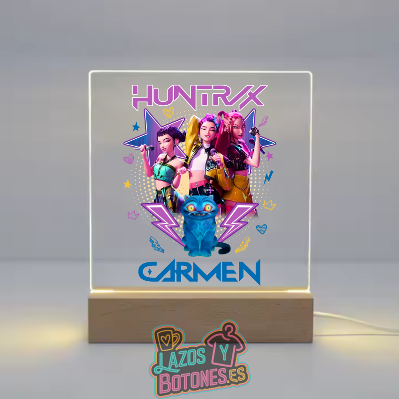 Lámpara LED Acrílica – Mod. Huntrix Galaxy