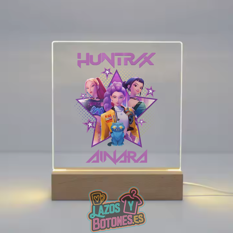 Lámpara LED Acrílica – Mod. Huntrix Star