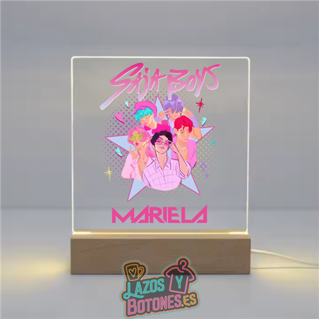 Lámpara LED Acrílica – Mod. Saja Boys Star