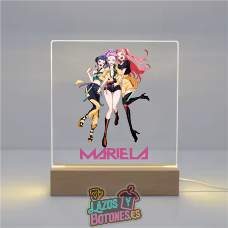 Lámpara LED Acrílica – Mod. Huntrix Squad