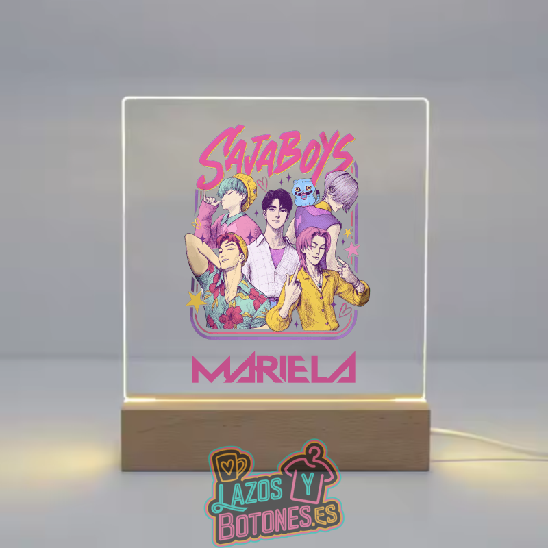 Lámpara LED Acrílica – Mod. Saja Boys Frame
