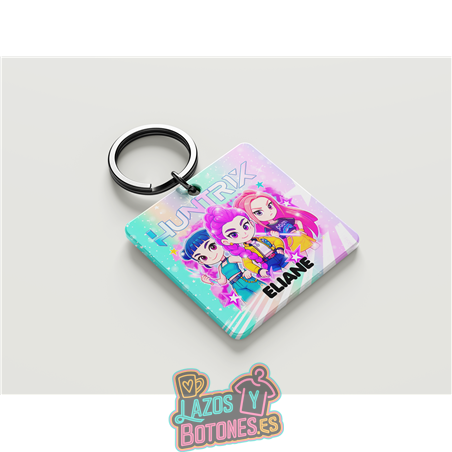 Llavero Personalizado – Mod. Huntrix Cute