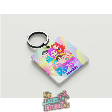 Llavero personalizado – Mod. K-POP