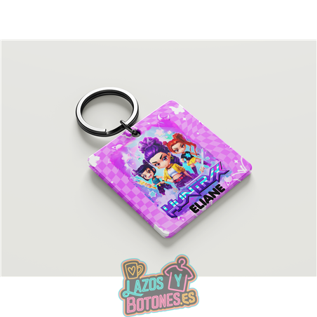 Llavero personalizado – Huntrix Squad