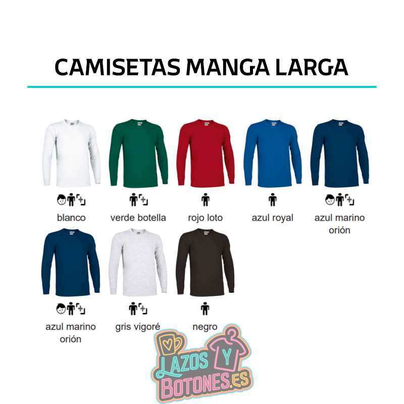CAMISETA MANGA LARGA