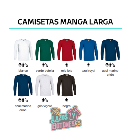 CAMISETA MANGA LARGA