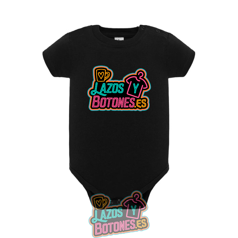 Body bebé manga corta