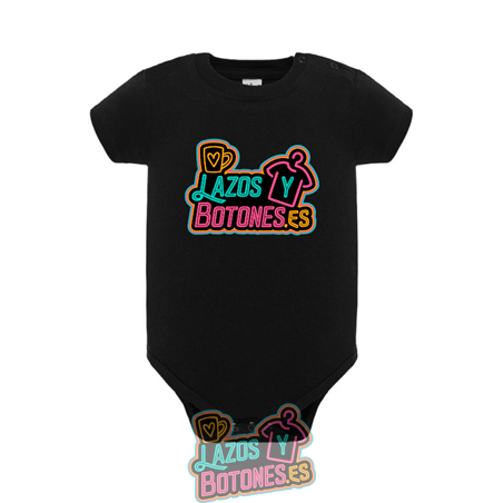 Body bebé manga corta